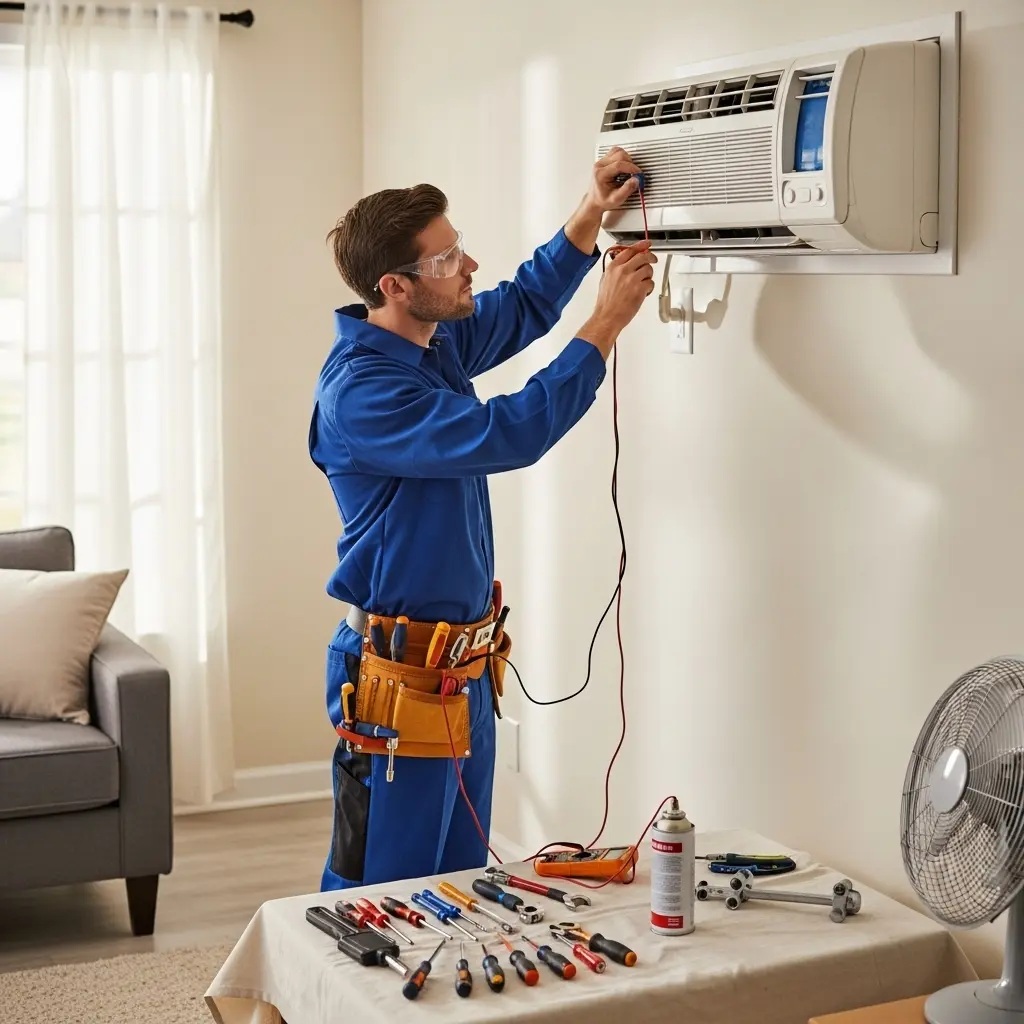 Çekmeköy Warmhaus Warmhaus klima gaz dolumu ve bakım – Enerji verimliliği artırıldı. - Teknik servis örneği